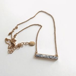 Marble Bar Necklace